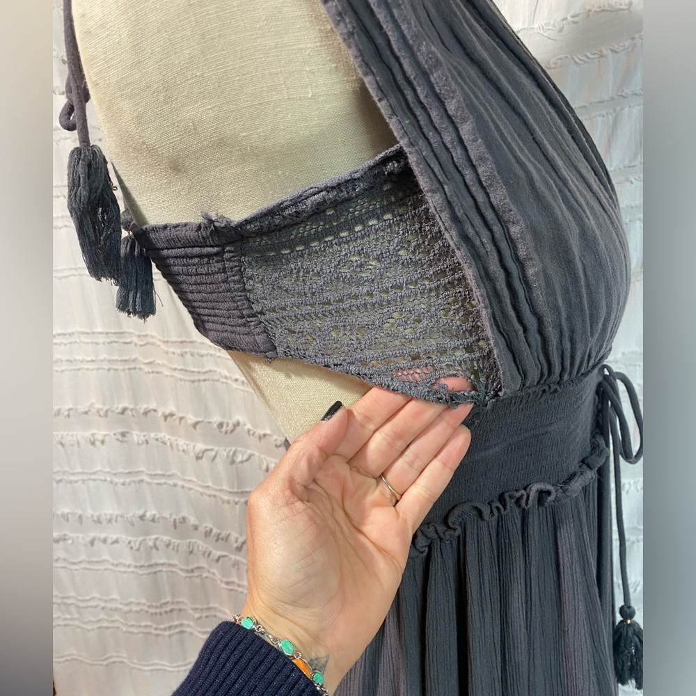 Free People Gray Maxi Dress - Picture 6 of 16